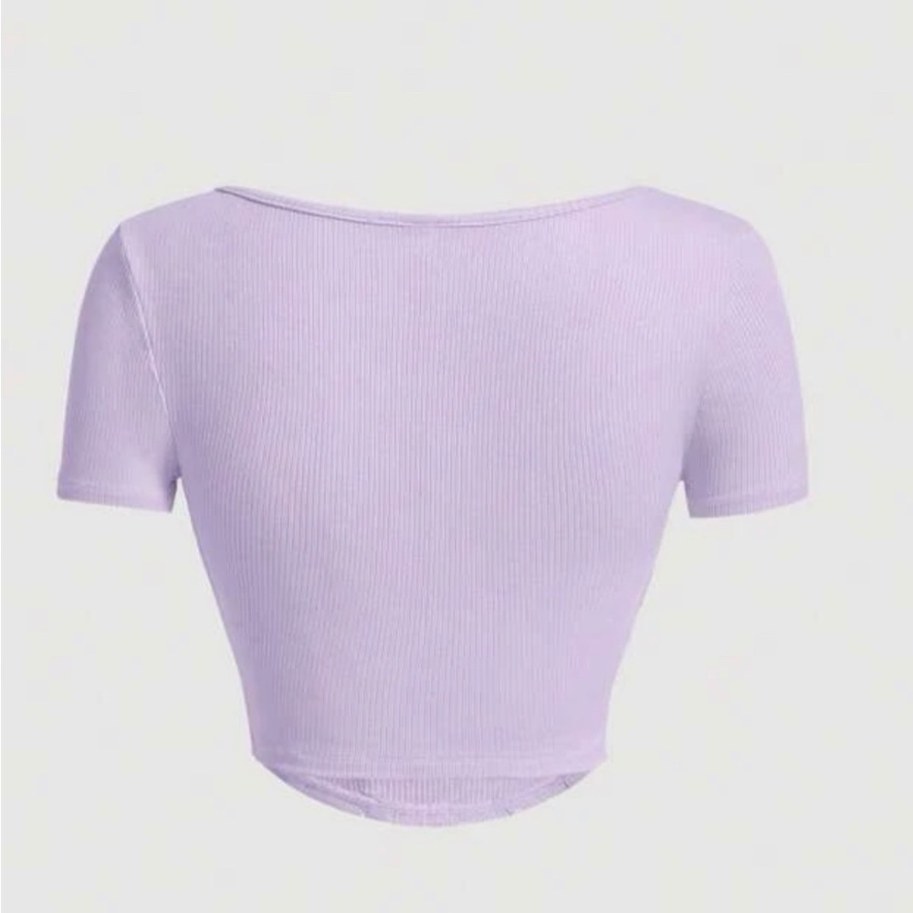 Cute purple top
